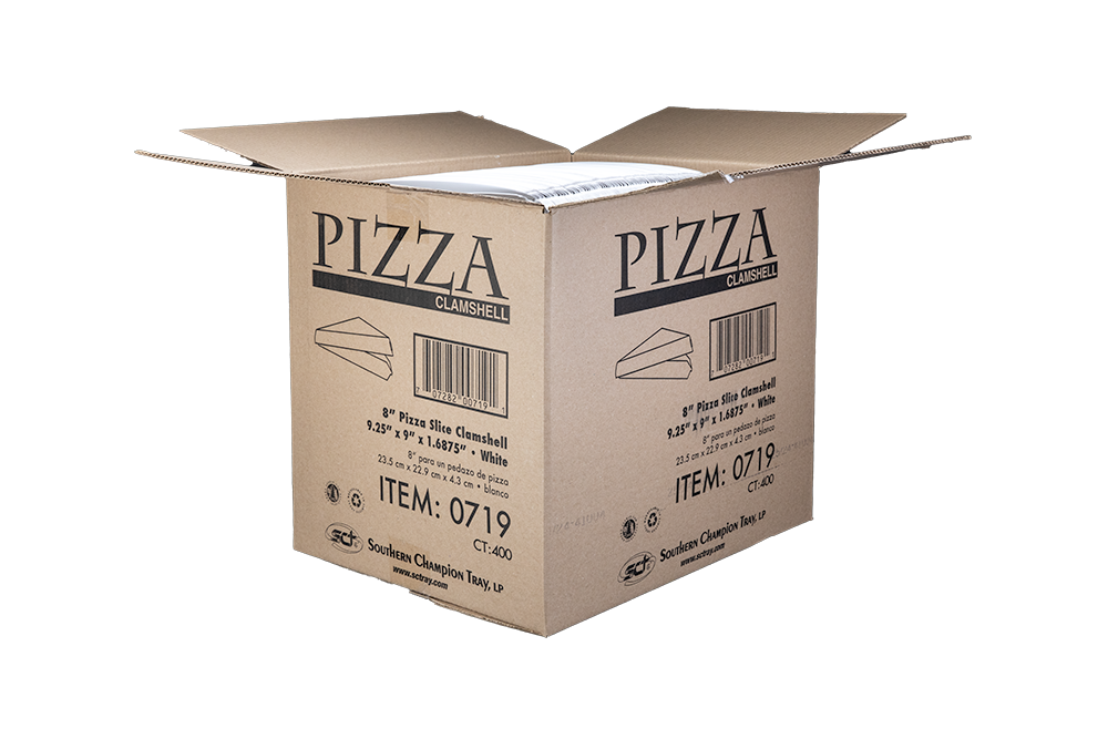 Southern Champion Tray Pizza Slice Container 400/Case (0719)