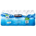 Kirkland Signature Purified Bottled Water 16.9 fl oz, 40-count