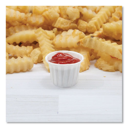 Solo SCC100 1 oz Paper White Portion Cup 5,000/Case