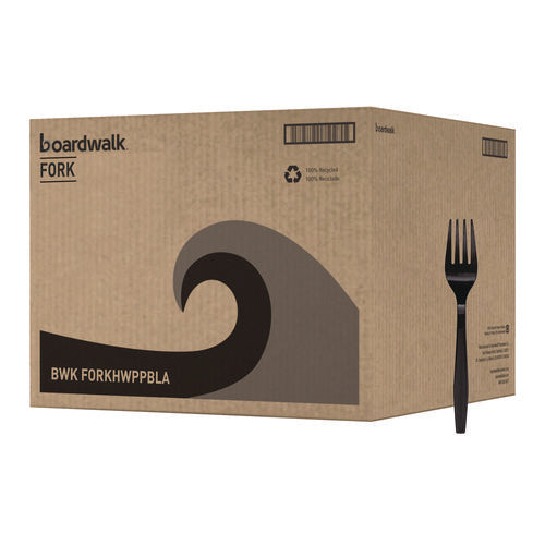 Boardwalk Heavyweight PS Black Fork 1,000/Case