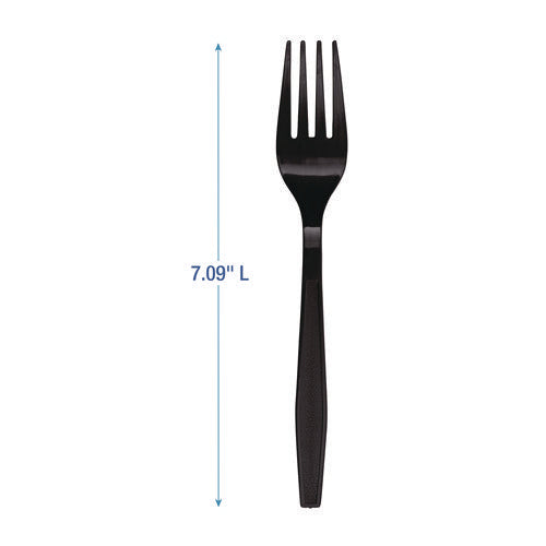 Boardwalk Heavyweight PS Black Fork 1,000/Case