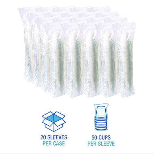 Boardwalk 9oz Clear Plastic Cold Pet Cup 1,000/Case