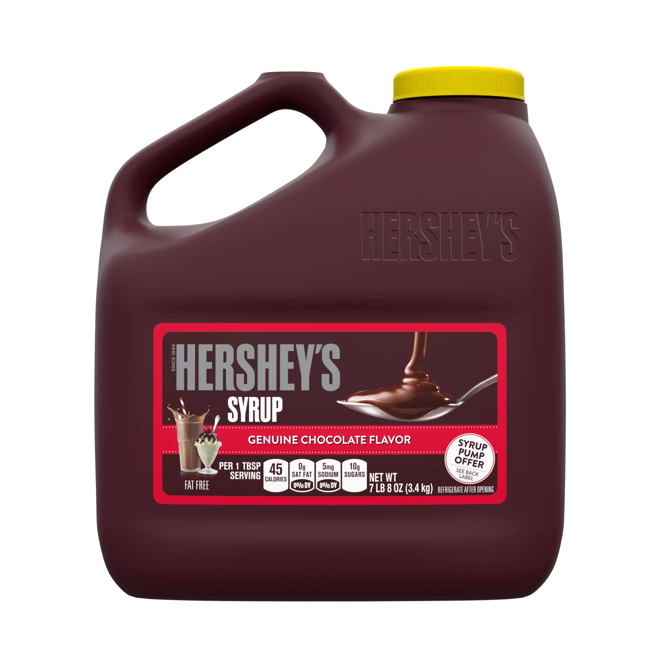 Hershey Chocolate Syrup 6/7.5lbs jugs