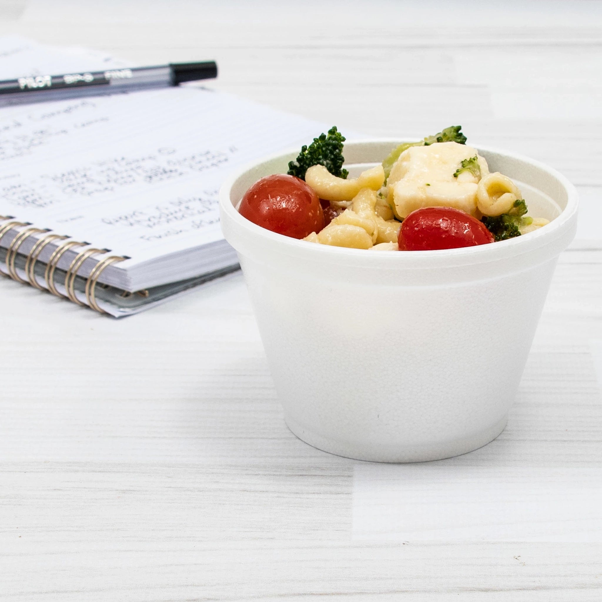 Dart 6SJ12 6oz White Foam Container 1,000/Case