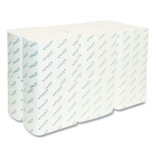 Interfold Dispenser Napkin 12.5" X 8.5" 1Ply 1/4 Fold White 6000/Case