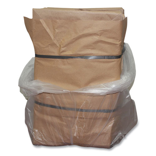 Dubl Life® Shopping Bags 13" x 7" x 17", Kraft, 200/Carton