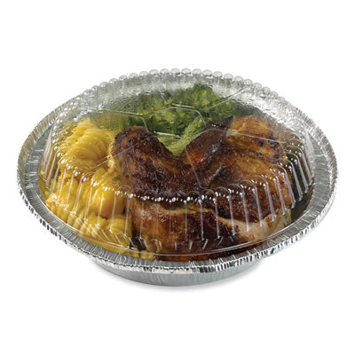 7" Plastic Dome Lid For Foil Pan - 500/Case