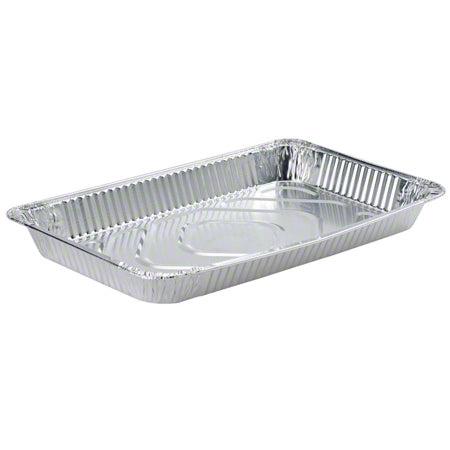 Crystalware Aluminum Foil Steam Table Trays Full-Size Medium 50/Case