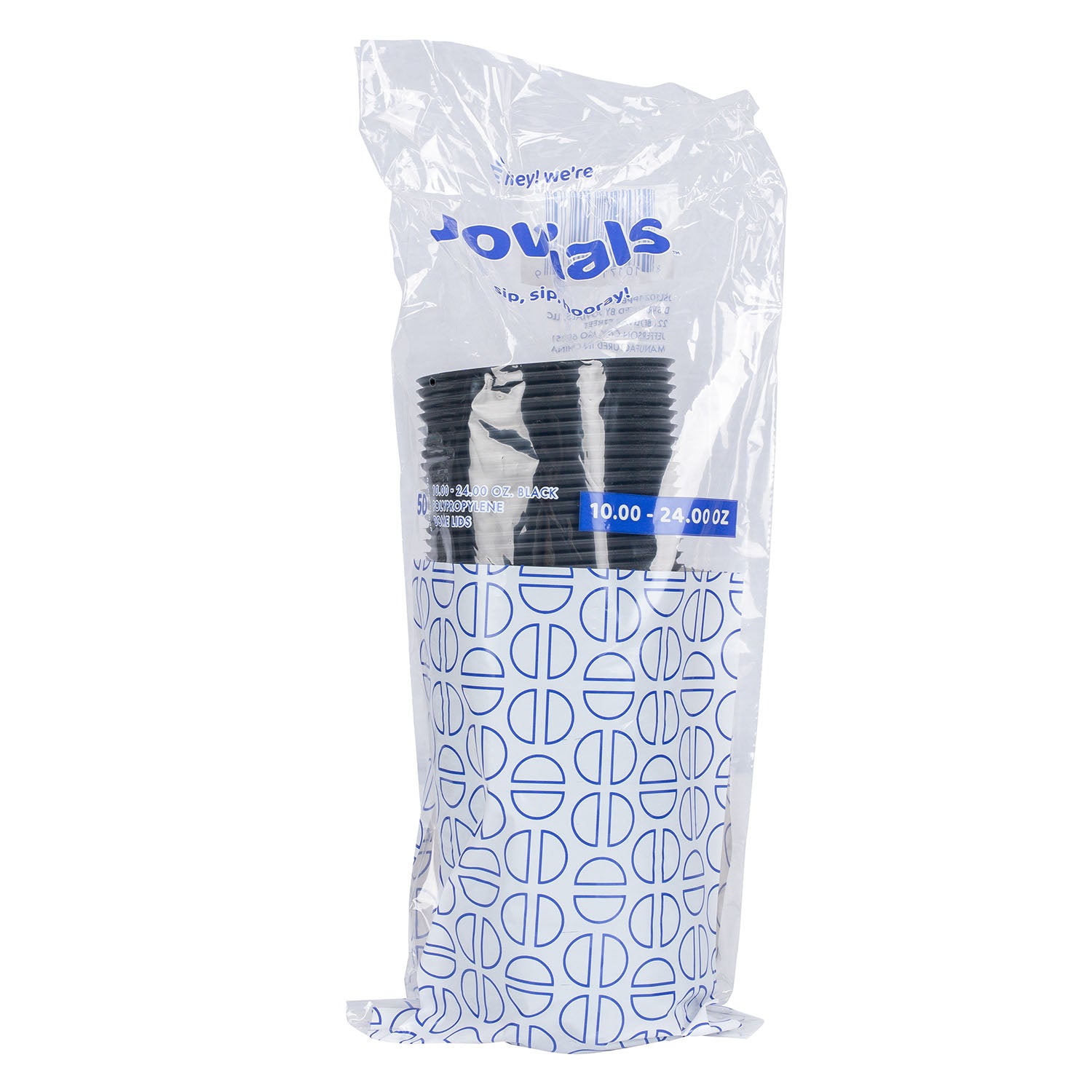 Jovials Sip Through Dome Lids 1,000/Case