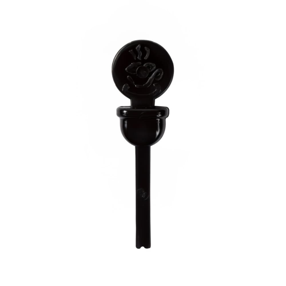 AmerCareRoyal CPLUG-BK 2 inch black beverage plug, 2,000 per case