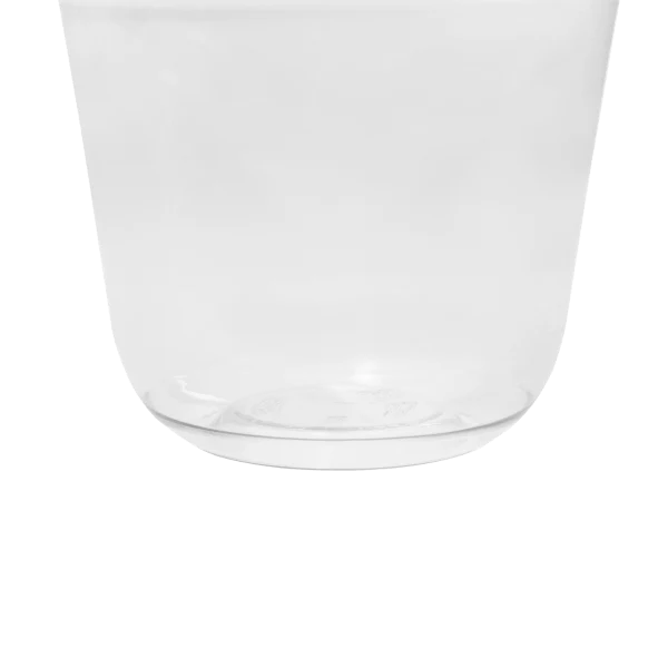 KARAT 12oz U-Shape Clear Plastic Cold PET Cups 1,000/Case