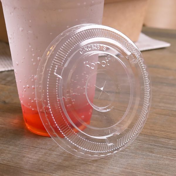 KARAT 626TS Slotted Lids – Fits 12‑24 oz PET Cups (98 mm) | 1,000/Case