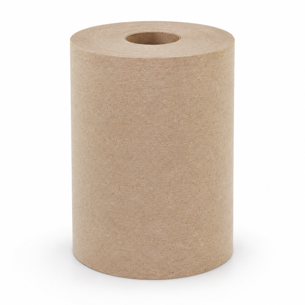 AI-assisted view of Everest Pro HWT300K natural kraft hardwound paper towel roll