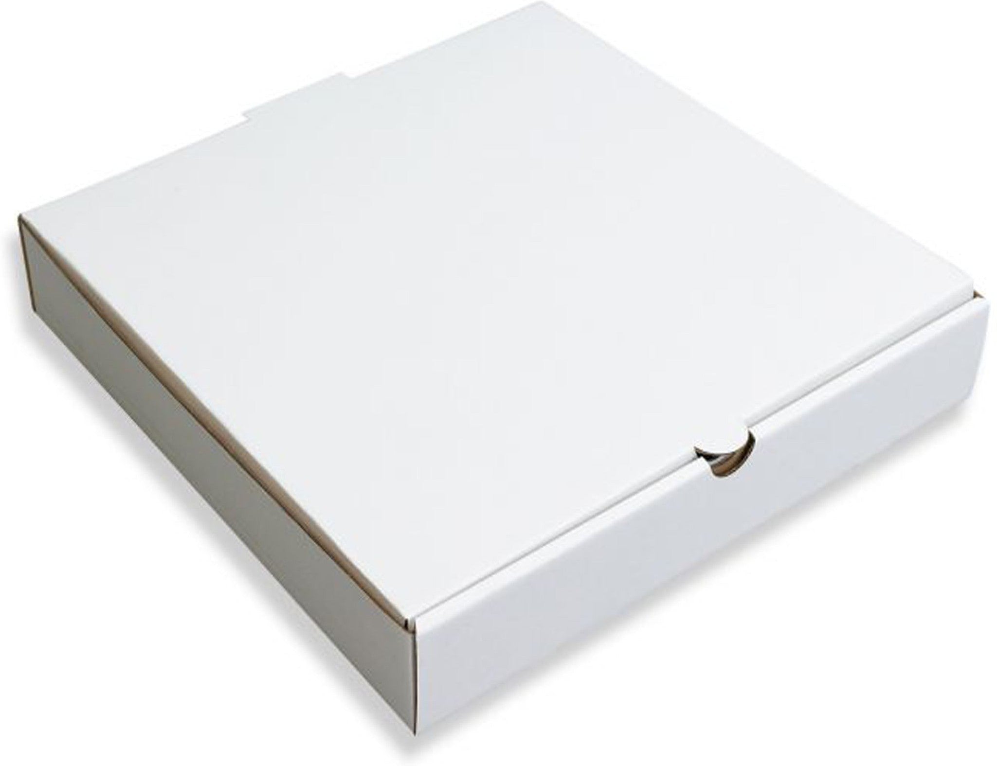 RiteBox PB0808 8 Inch White Pizza Boxes, 50/Bundle