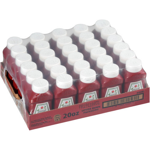 Heinz Upside Down Ketchup Bottles 20oz - 30/Case