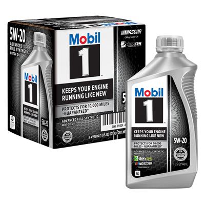 Mobil 1 5W-20 Motor Oil 6/1-quart Bottles