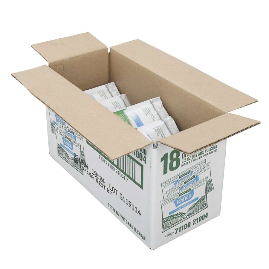 Hidden Valley Original Dry Mix Gluten Free Salad Dressing, 1 Gallon - 18 per Case