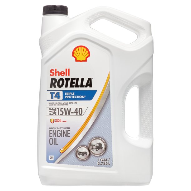 SHELL ROTELLA® T4 TRIPLE PROTECTION DIESEL OIL 6/CASE