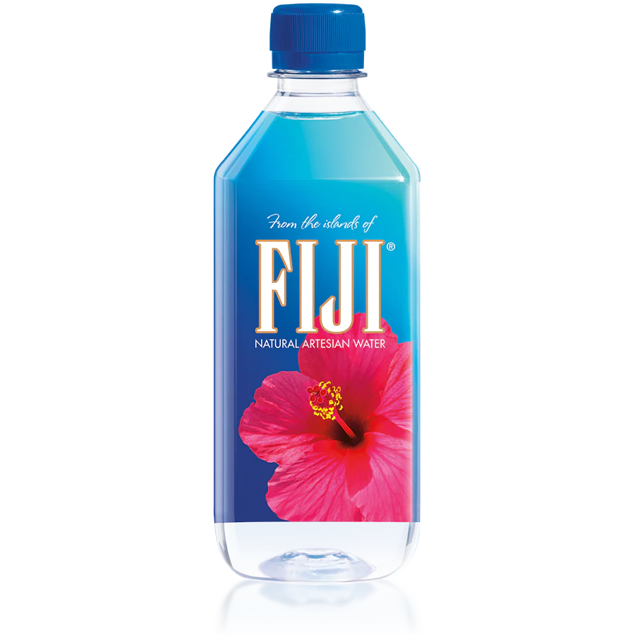 FIJI Water Case of 24 bottles, 500mL (16.9oz)