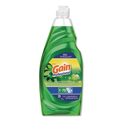 Gain Professional Dish Detergent, original 38oz Bottle