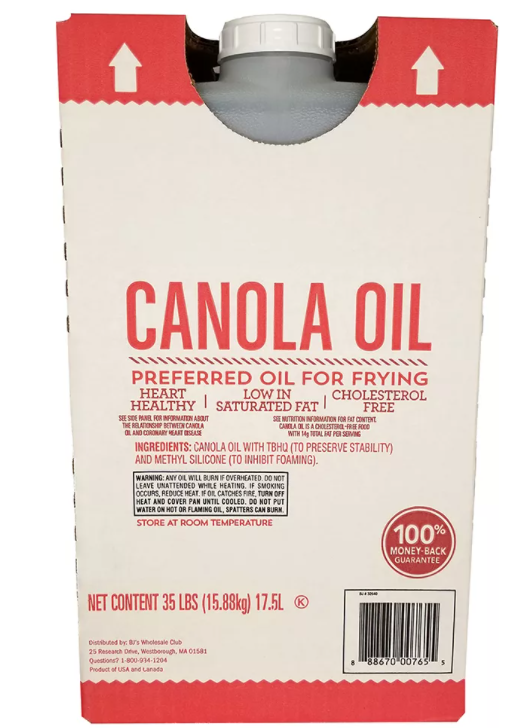 Wellsley Farms Canola Oil, 35 lbs.