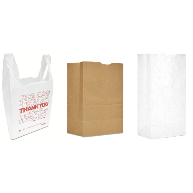 Poly/Paper Bags