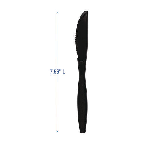 Boardwalk Heavyweight PS Black Knife 1,000/Case