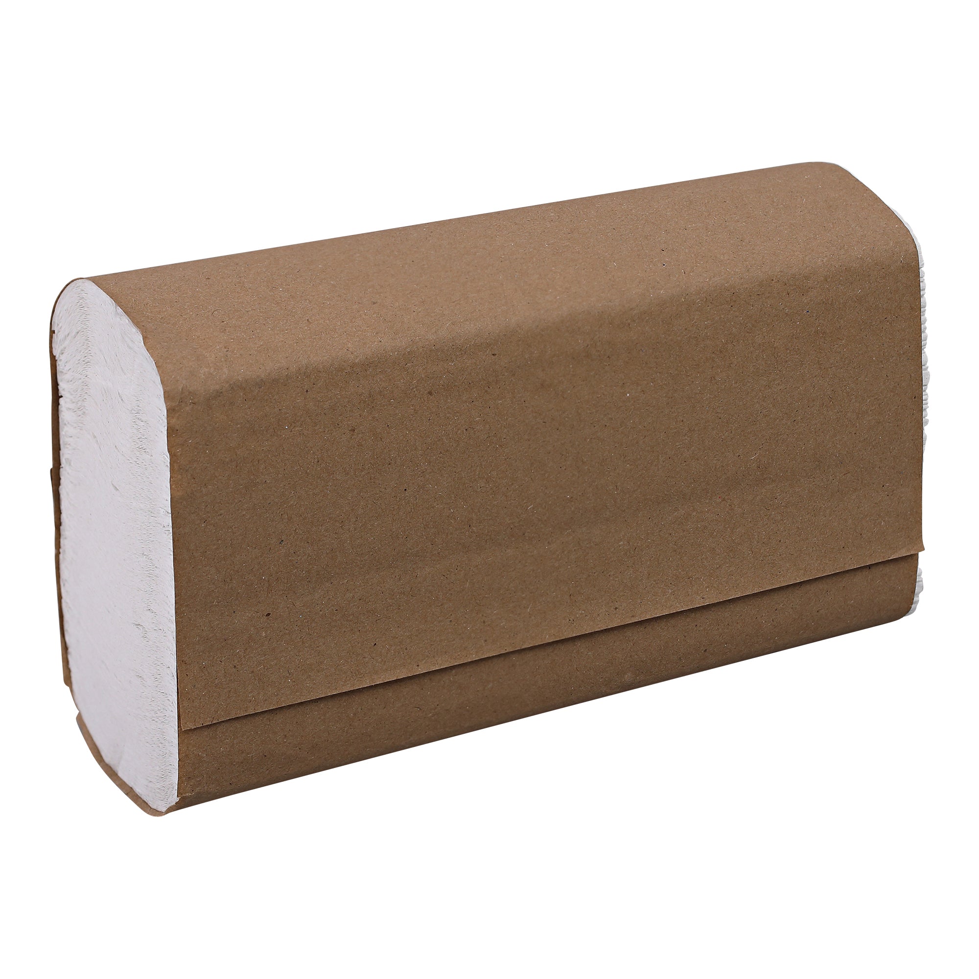 NOVA White Multifold Paper Towel 1-Ply 9" x 9.45" 4,000/Case
