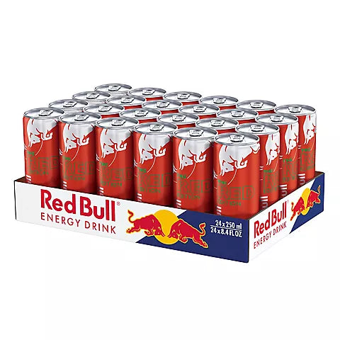 Red bull Energy Watermelon, 8.4 oz Can, 24/Carton