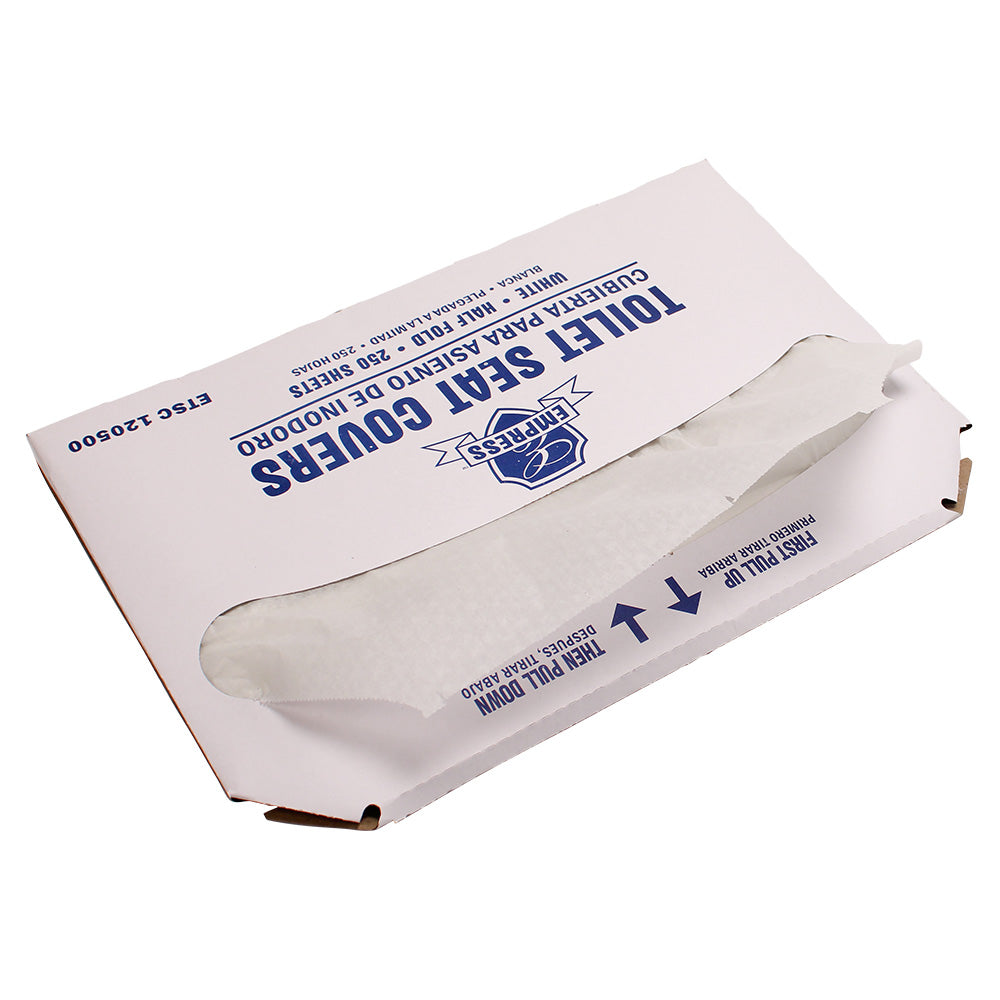 EMPRESS Premium Half-Fold Toilet Seat Covers - 5,000 Count