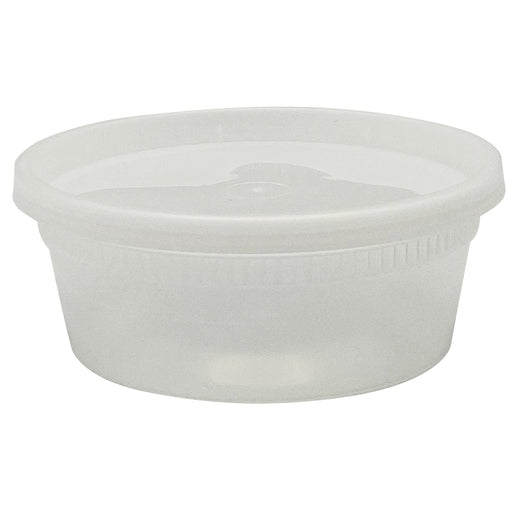 Empress 8 oz Clear PP Deli Container with Lid 240/Case