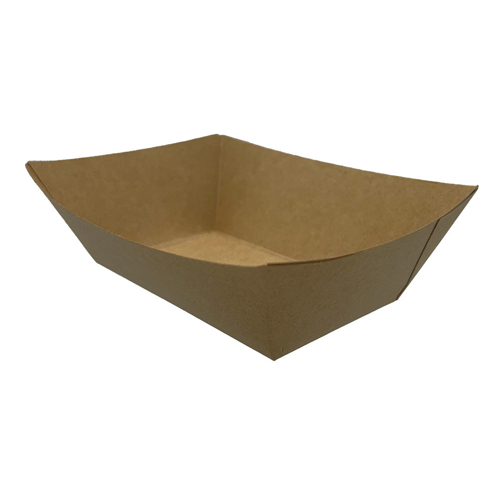 Nova 1lb Kraft Food Tray PFAS Free 1000/cs