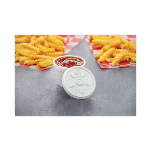 Dart 6JL Lids For 3.5oz to 6oz Foam Containers 1,000/Case