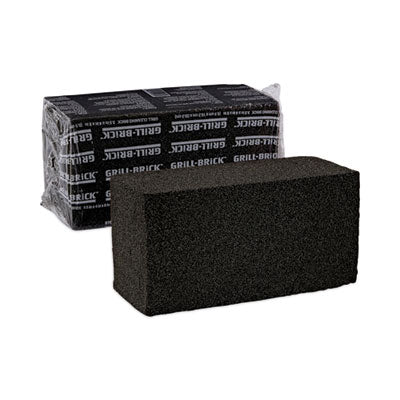 Grill Brick 8x4, Black 12/Case