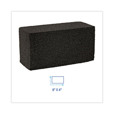 Grill Brick 8x4, Black 12/Case