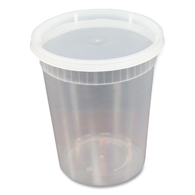 32oz Deli Container Base & Lid Combo 240/Case