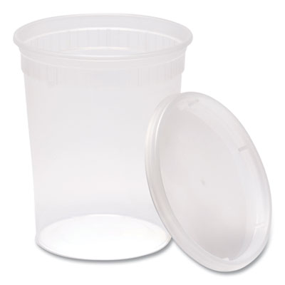 32oz Deli Container Base & Lid Combo 240/Case