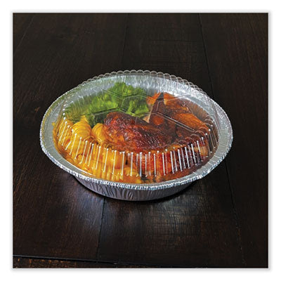 7" Plastic Dome Lid For Foil Pan - 500/Case