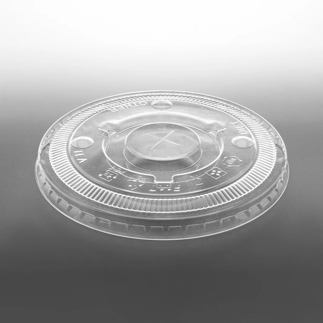 Karat 117MM Clear Flat Lids – Fits 42 oz PP Cups (600/Case)