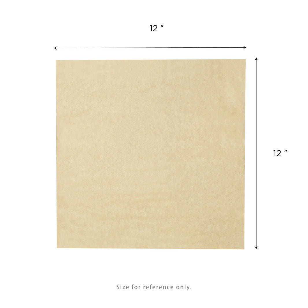 KARAT 12" x 12" Kraft Deli Wrap / Paper Liner(5,000/Case)