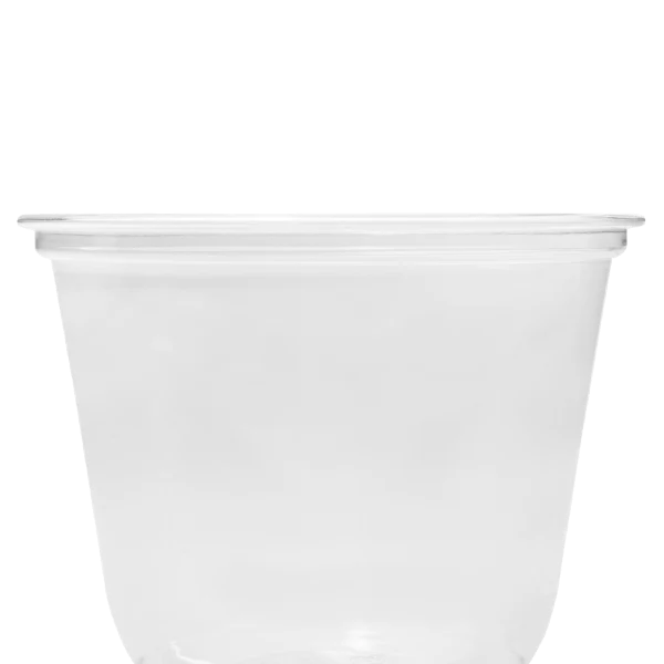 KARAT 12oz U-Shape Clear Plastic Cold PET Cups 1,000/Case