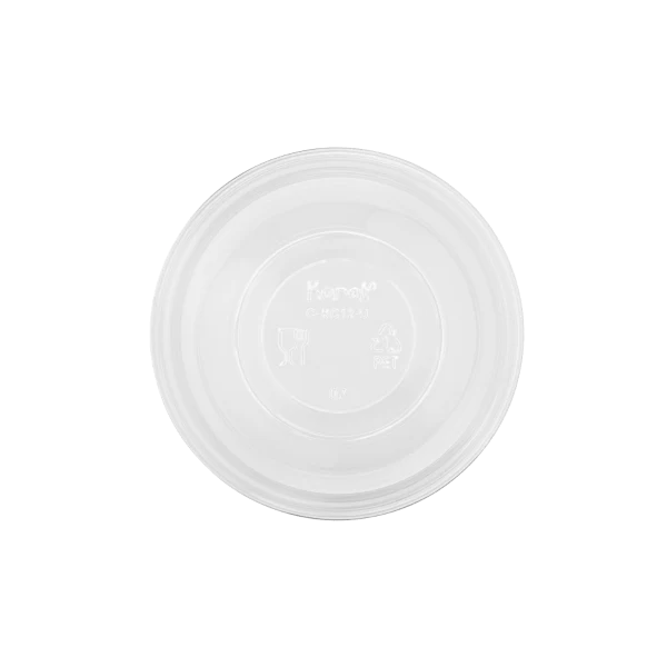 KARAT 12oz U-Shape Clear Plastic Cold PET Cups 1,000/Case