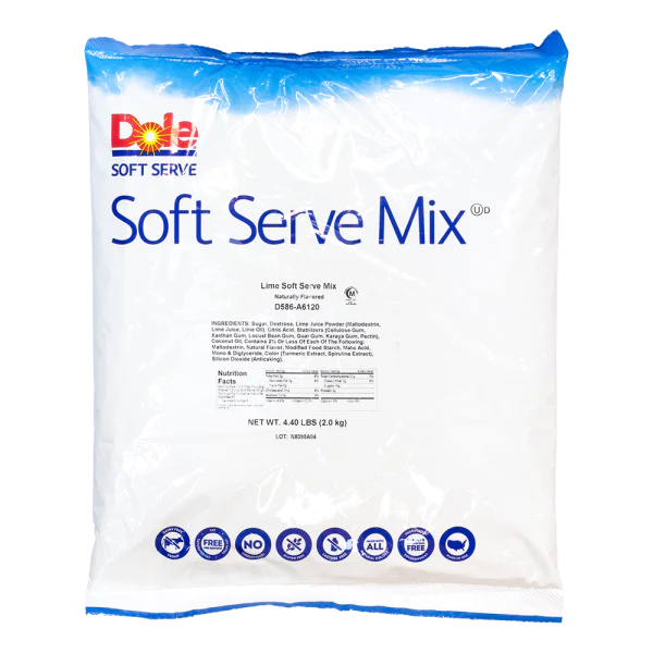 Dole Soft Serve Mix - Lime- Bag (4.4 lbs)