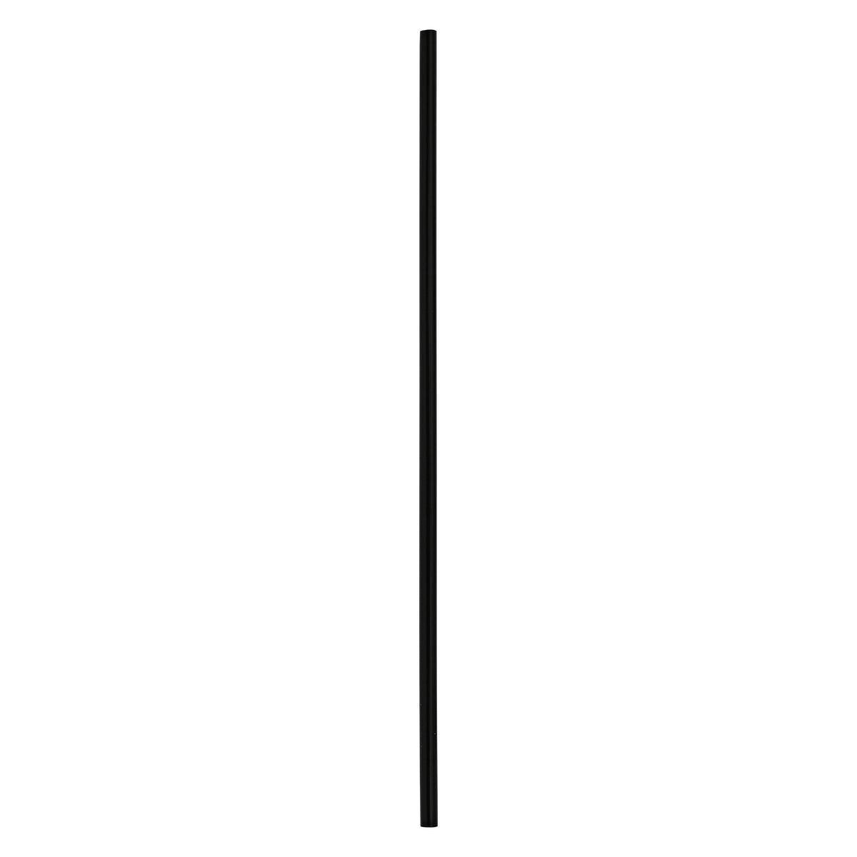Empress ECK525BK 5.25-inch black unwrapped cocktail straw and stirrer, sold 1,000 per box