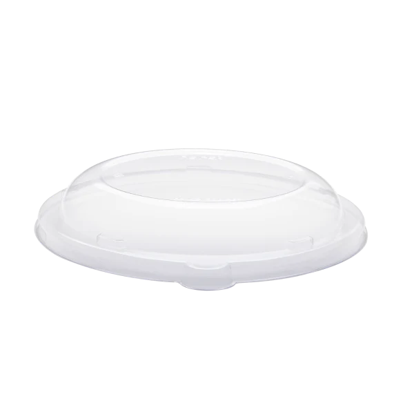 PET Dome Lid for 24-40 oz Bagasse Bowl, Round - 200 pcs