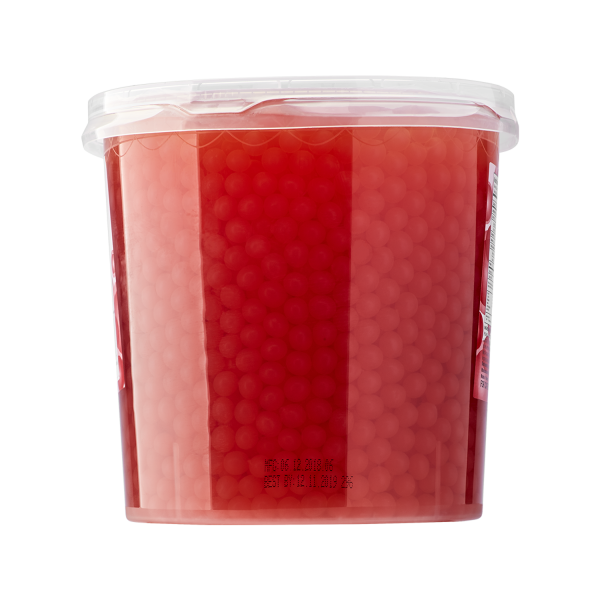 Tea Zone Pomegranate Popping Pearls 7lbs Jar
