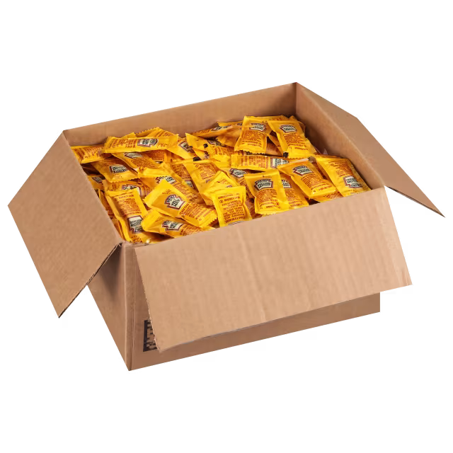 Heinz Yellow Mustard Packets 5.6g - 500/case