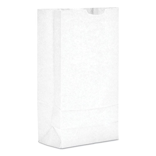 10 lb White Grocery Bag , 35 lbs Capacity 500/Case