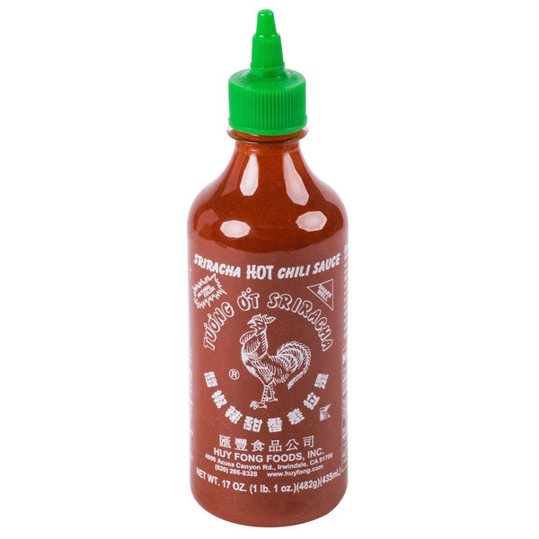 Huy Fong Sriracha Hot Chili Sauce 28oz, Pack of 12