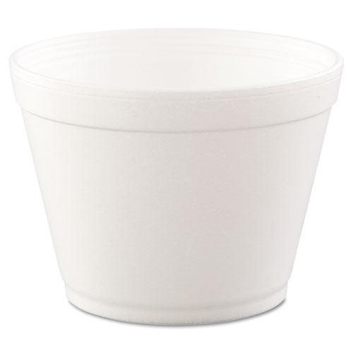 16oz White Food Containers, 500/Case